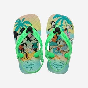 NEW Disney Havaianas Baby Sandals 6C